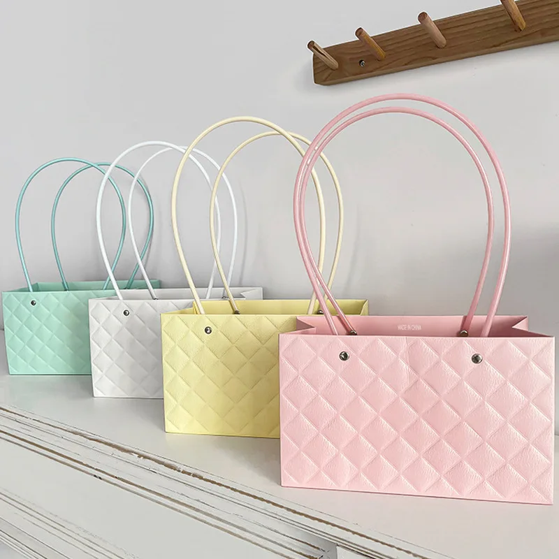 Macaron Lattice Flower Gift Ba - Packaging review and price