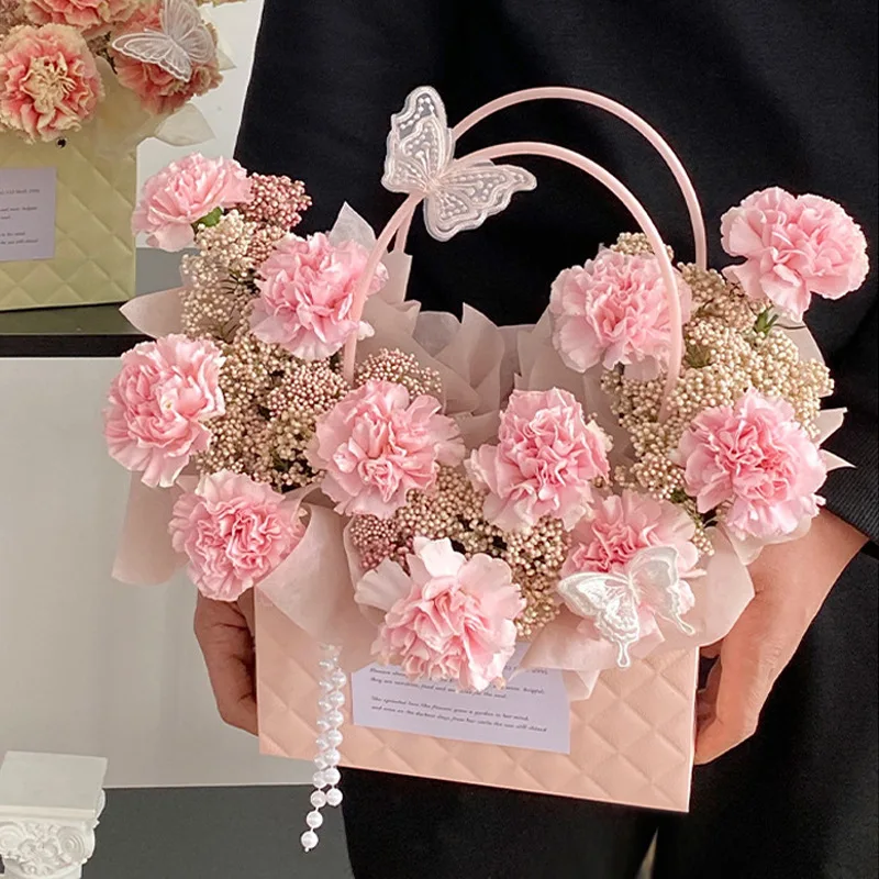 Macaron Lattice Flower Gift Ba - Packaging review and price