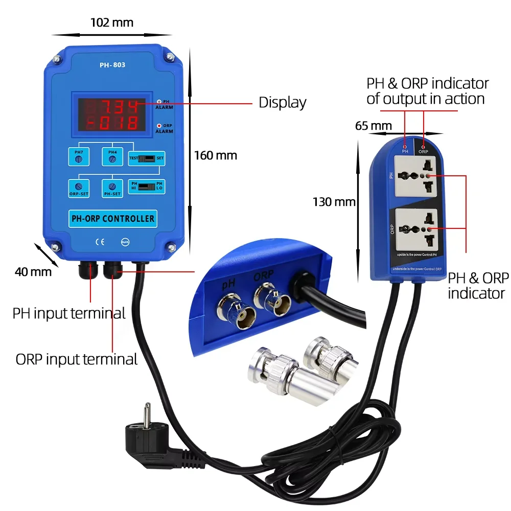 Digital PH Controller pH Meter - Ph Meter Digital Water Tester review and price