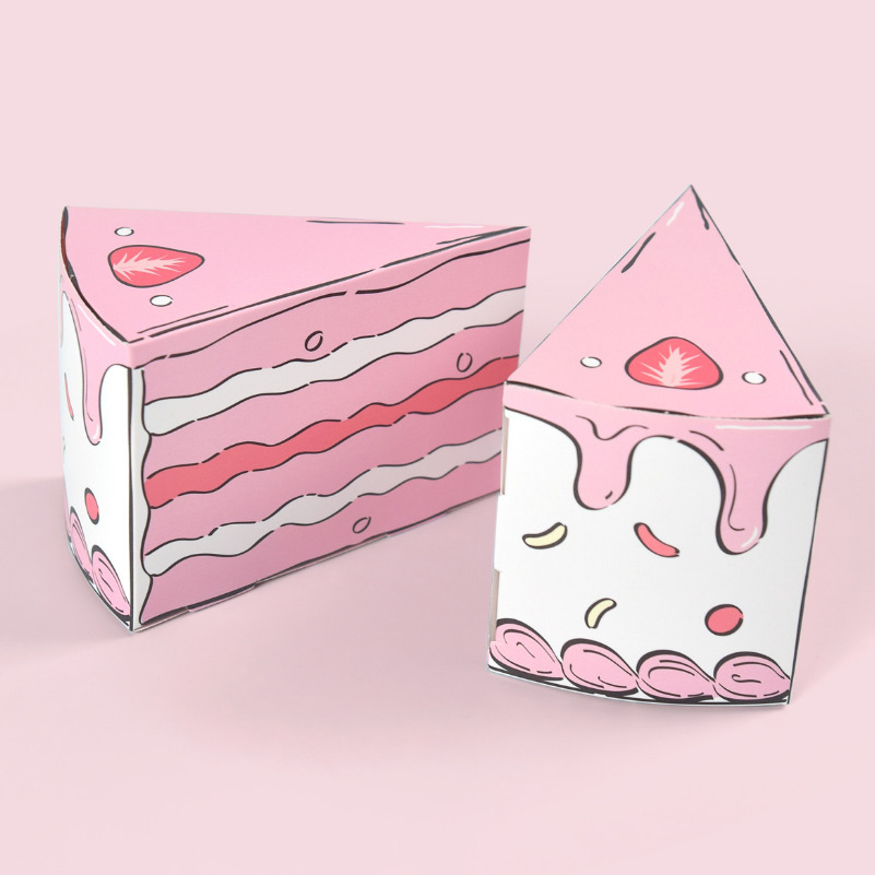 Triangular Cake Shaped Paper G - Packaging review and price