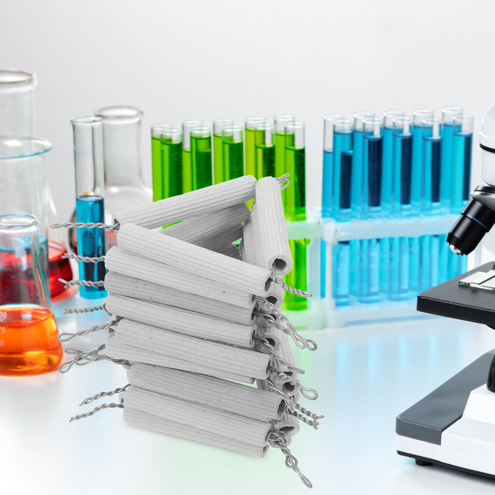 10Pcs Ceramic Crucible Rack Tr - Lab Equipment review and price