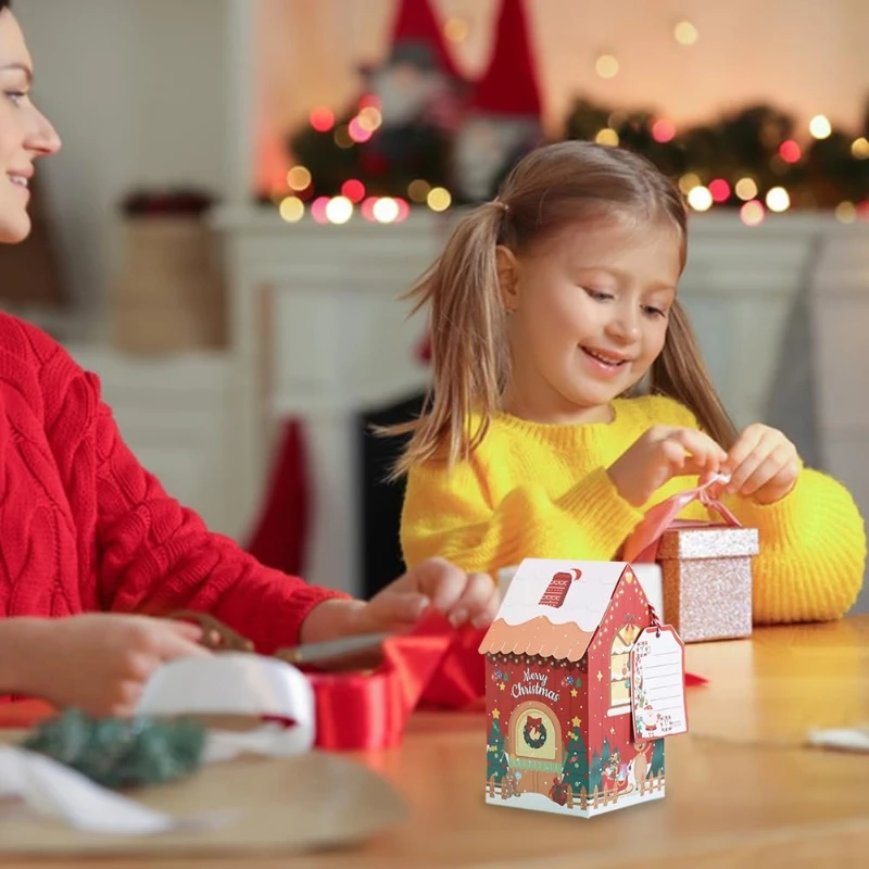 1-40PCS Gingerbread House Gift - Packaging review and price